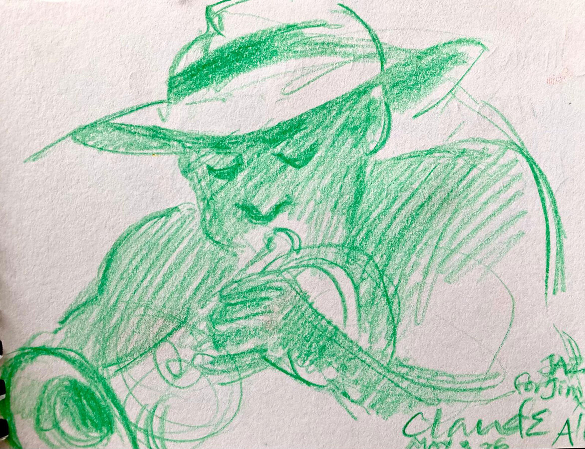 Claude Deppa : Sketch by Annalou